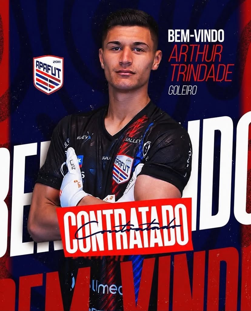 ARTHUR TRINDADE É TRICOLOR DA SERRA NA DIVISÃO DE ACESSO!