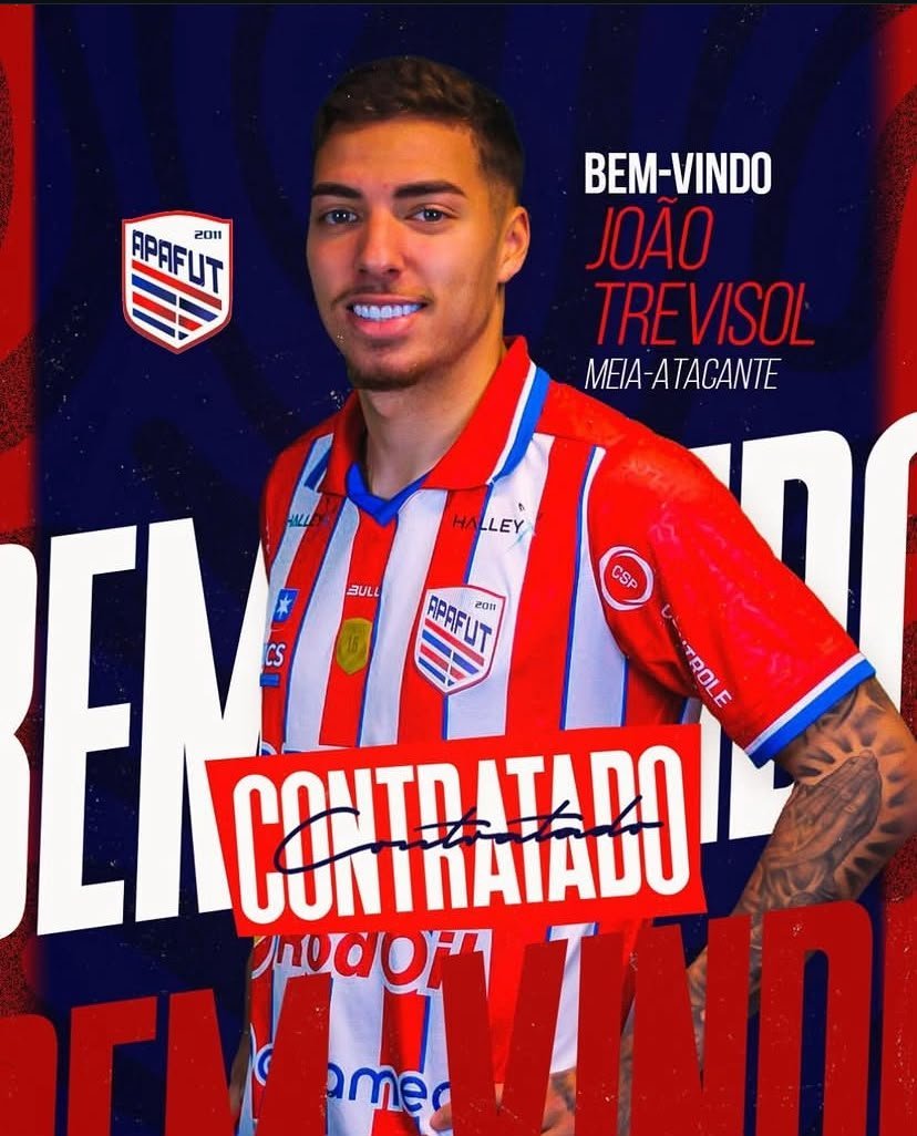 JOÃO TREVISOL AGORA É TRICOLOR DA SERRA NA DIVISÃO DE ACESSO